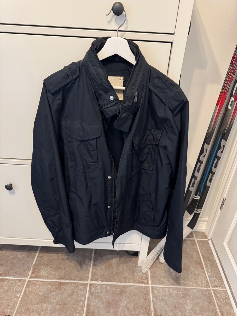 GAP Men's Navy Utility Field Jacket